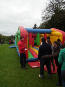 Inflatable Assault course form Demon Wheelers