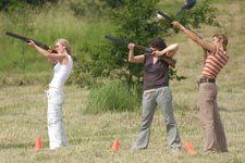 Laser Clay Pigeon shooting